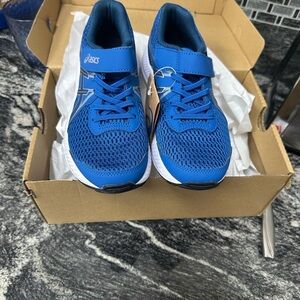 NEW! ASICS Kids Royal Blue Sneakers